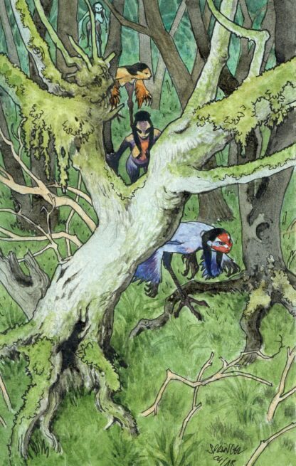 Stymphales marchant dans un marais – Image 2